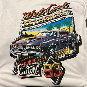 Oversized West Coast Shein Tee